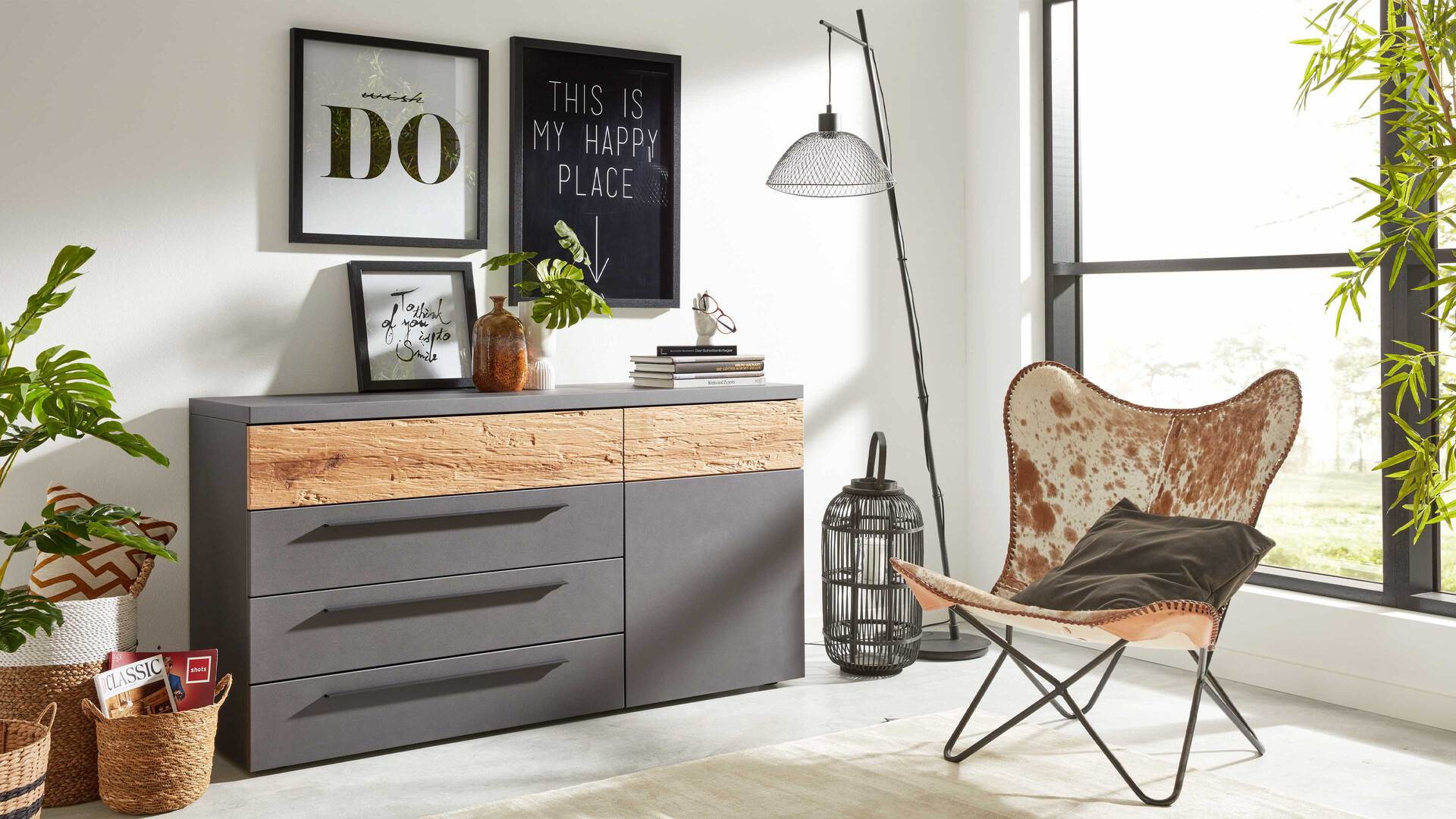 Interliving Schlafzimmer Serie 1025 Kombikommode 530045