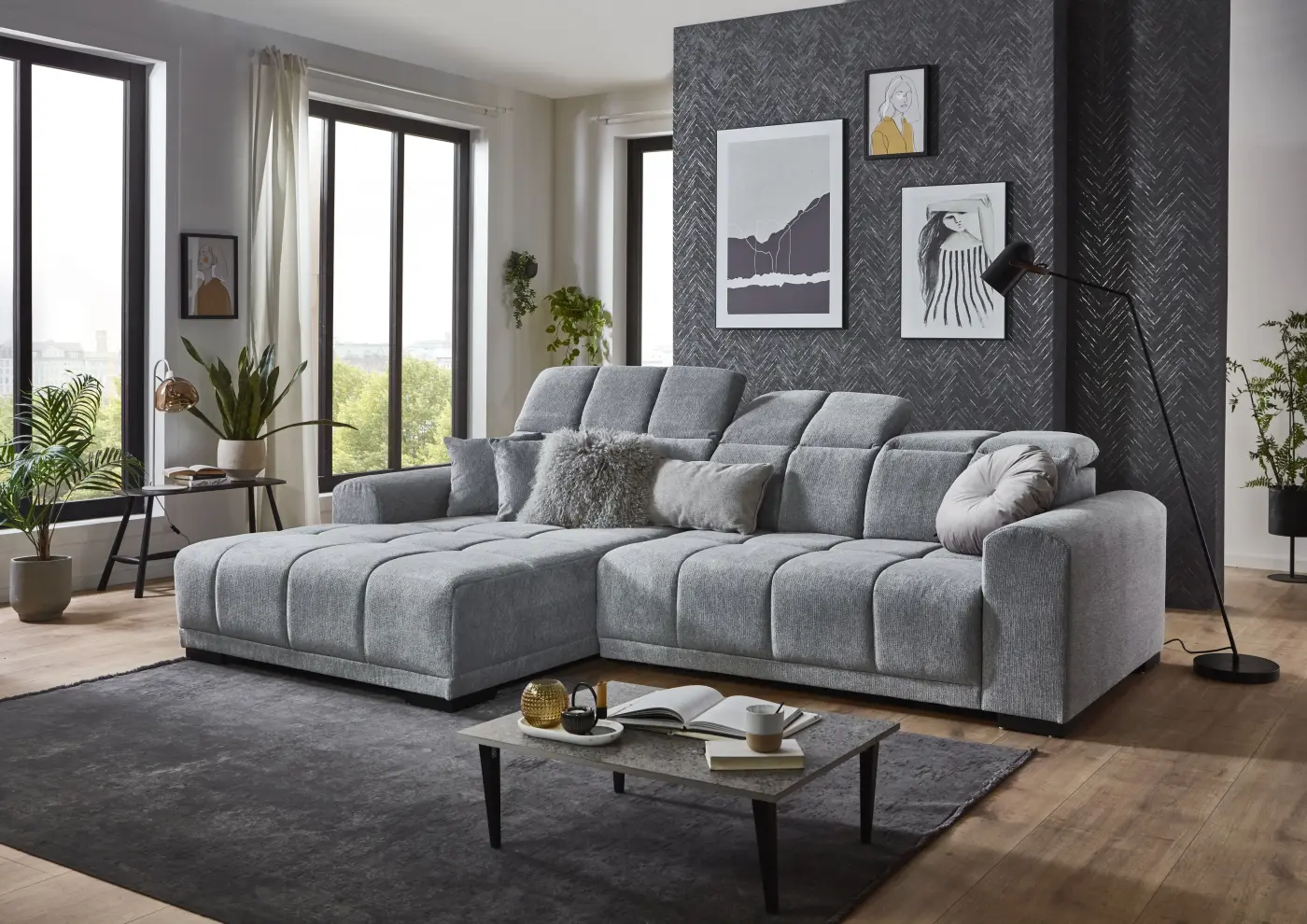 Eckgarnitur – Modernes Design