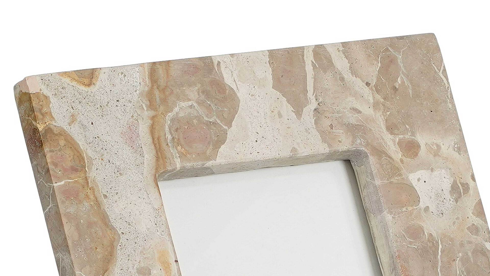Bilderrahmen Finnos beige marmorierter Marmor