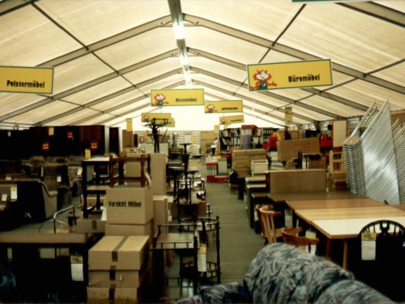Wittstock Halle Ausverkauf