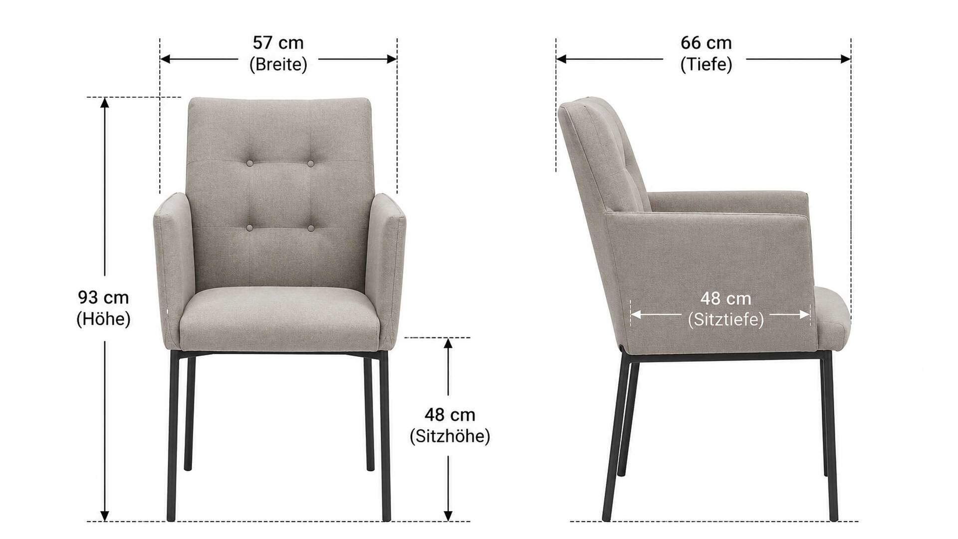 Interliving Esszimmer Serie 5104 – Armlehnstuhl