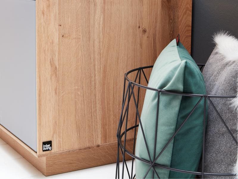 Nahaufnahme, Sideboard aus Holz