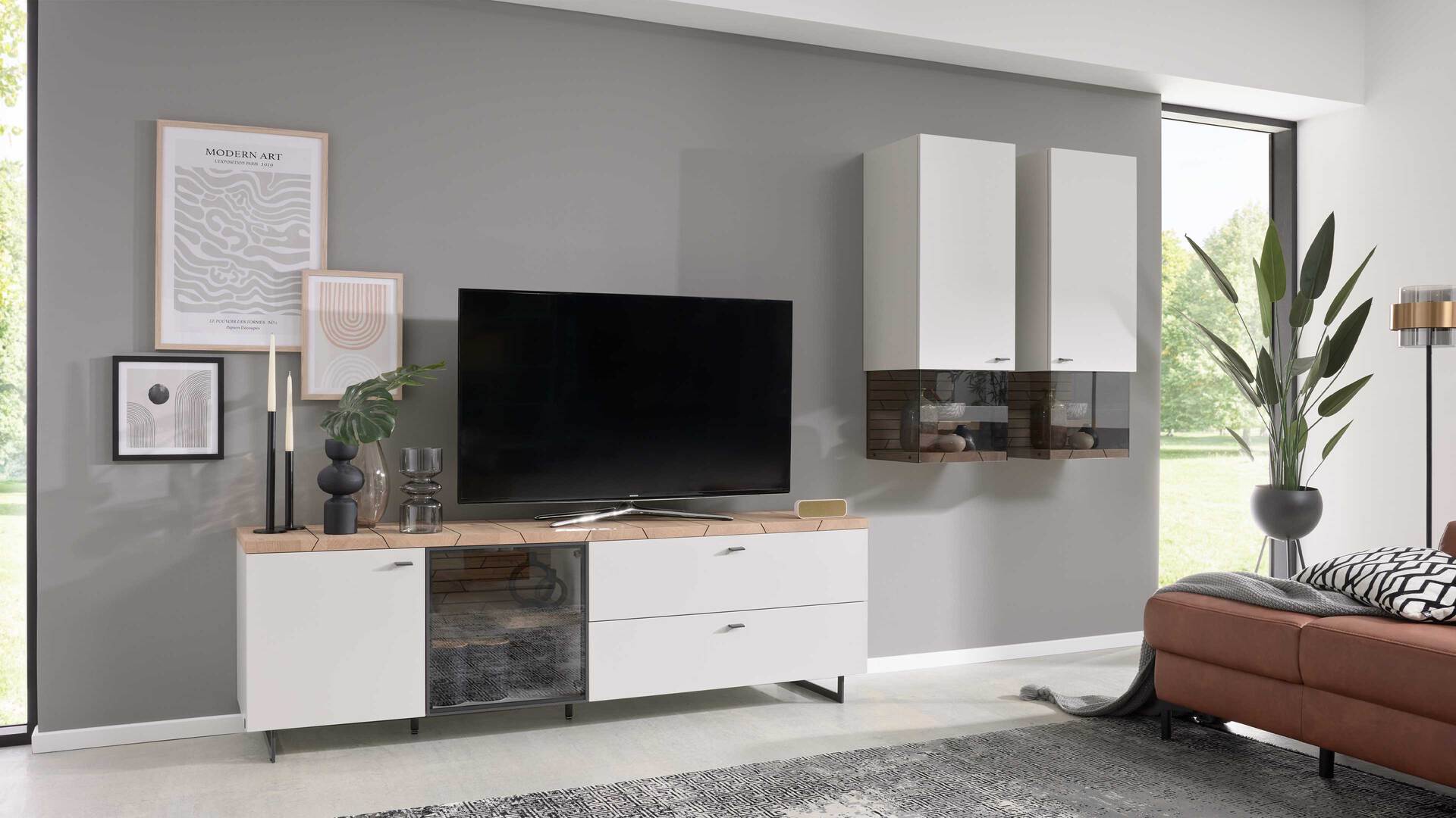 Interliving Wohnzimmer Serie 2108 - Wohnwand 780008 Interliving Wohnzimmer Serie 2108 - Wohnwand 780008