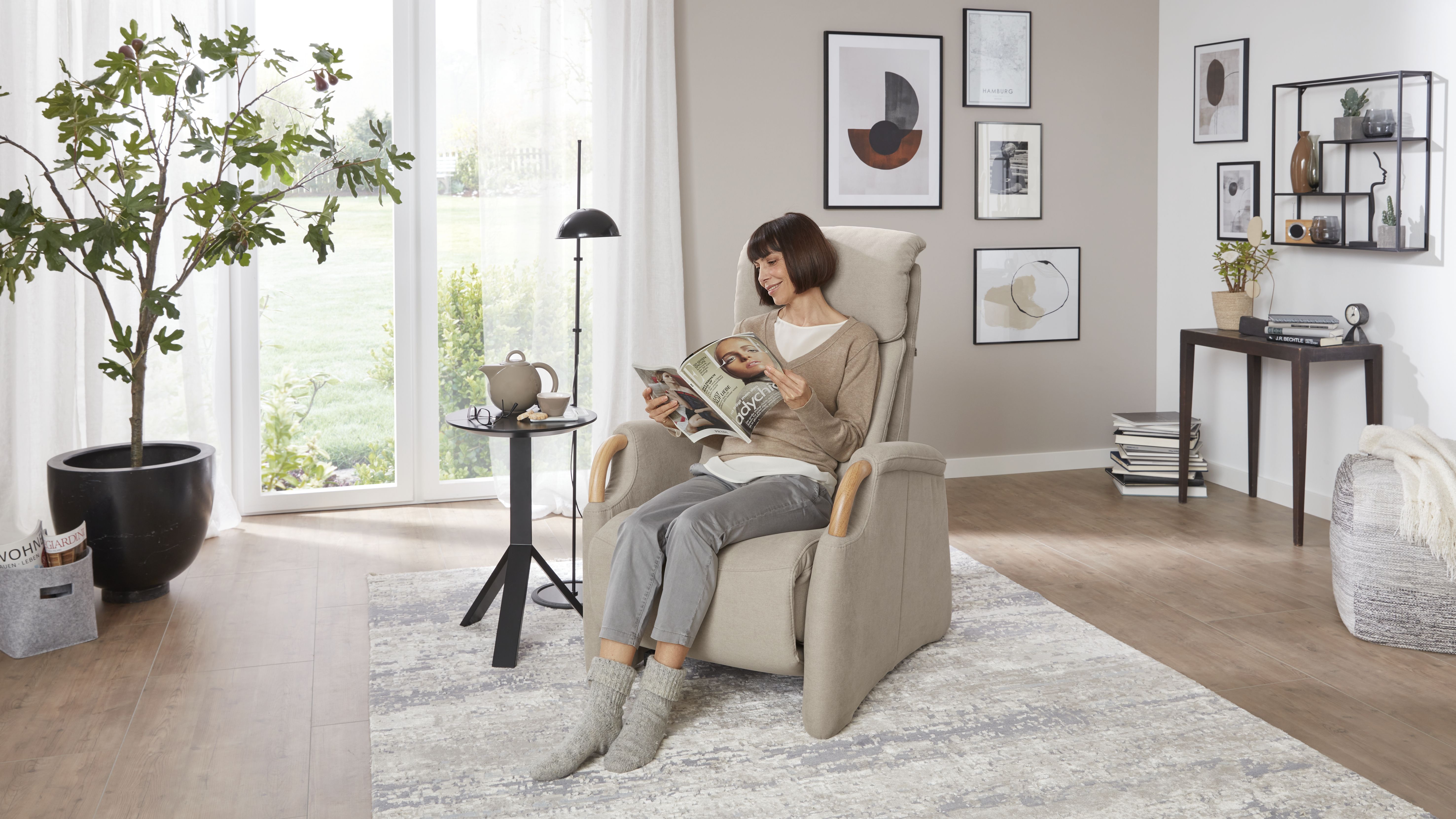 Comfortmaster Relaxsessel Stoff