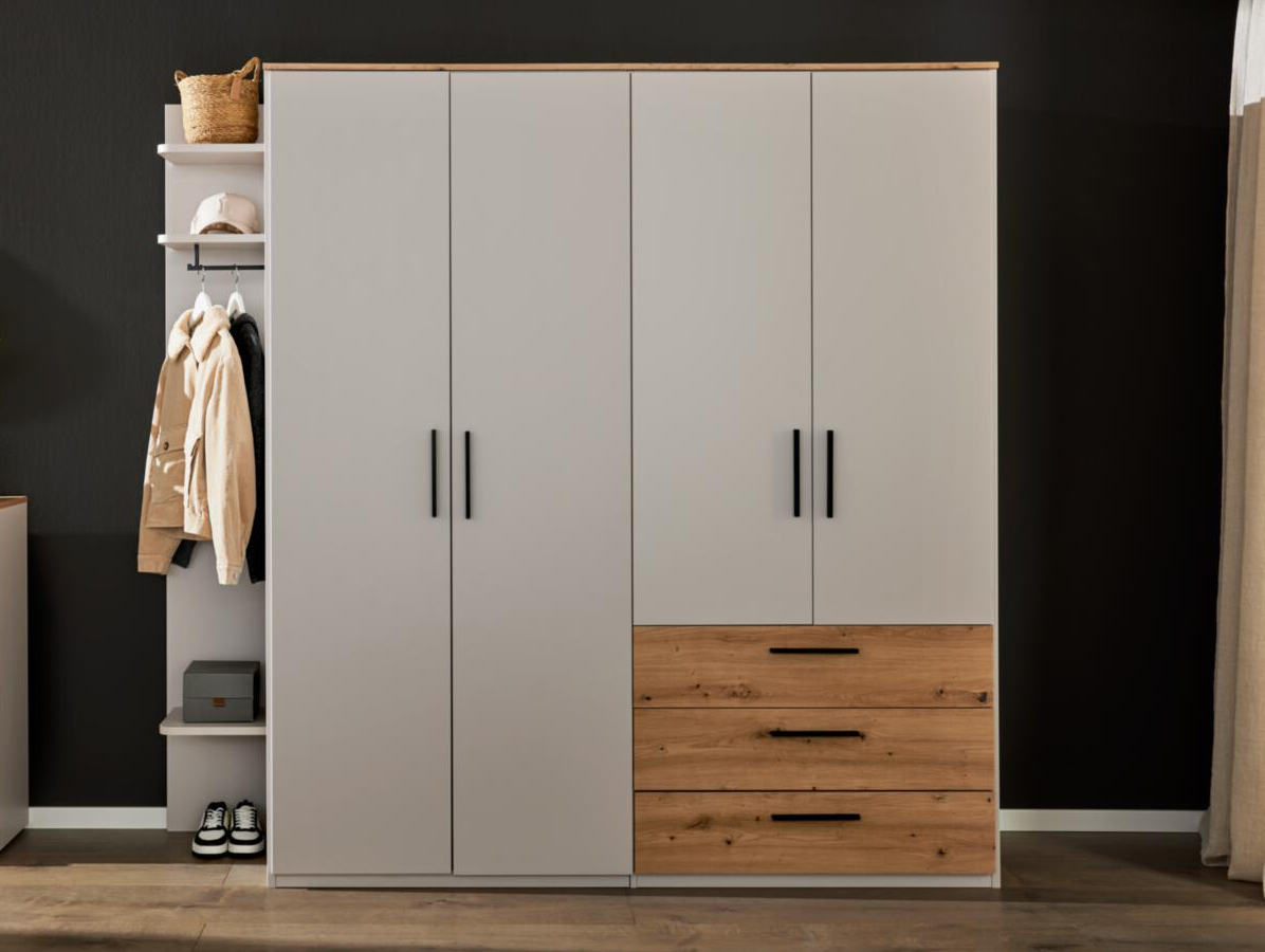 Drehtürenschrank - Interliving Serie 1702
