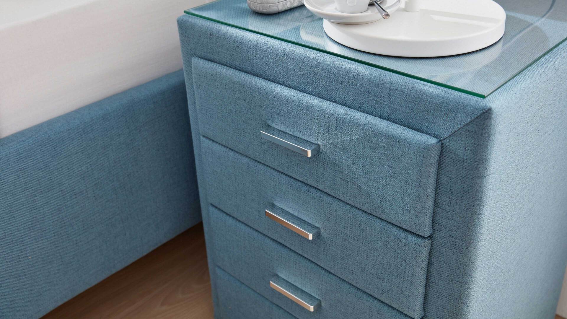 Interliving Polsterbett Serie 1411 Nachtkommode 43