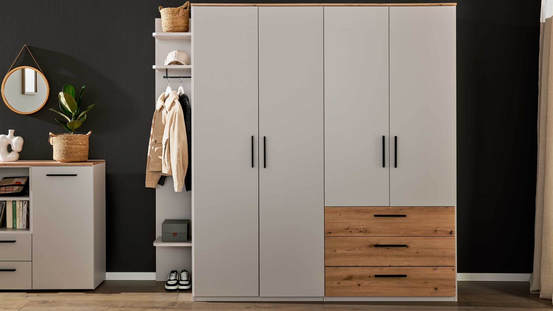 Interliving Jugendzimmer Serie 1702 - Kleiderschrank