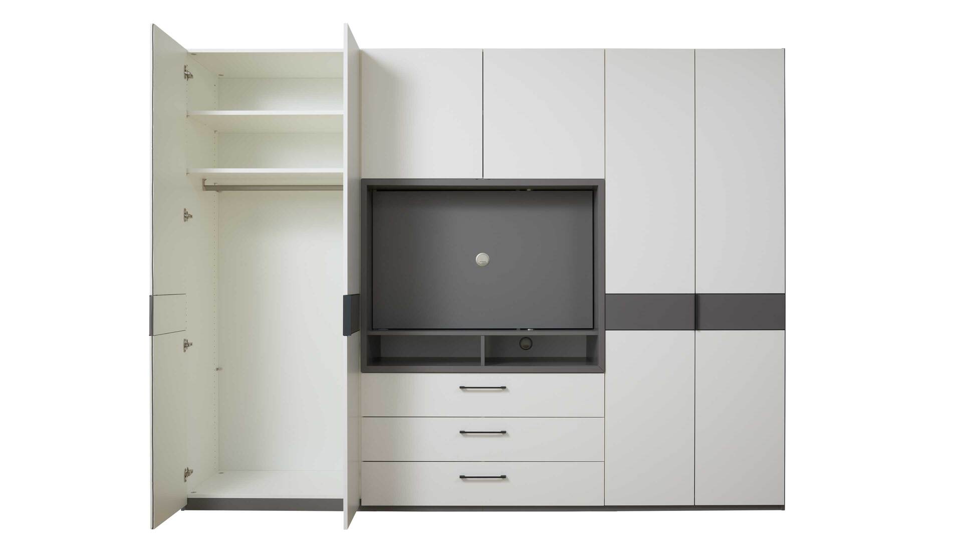 Interliving Kleiderschrank Serie 1207 – Kleidersch