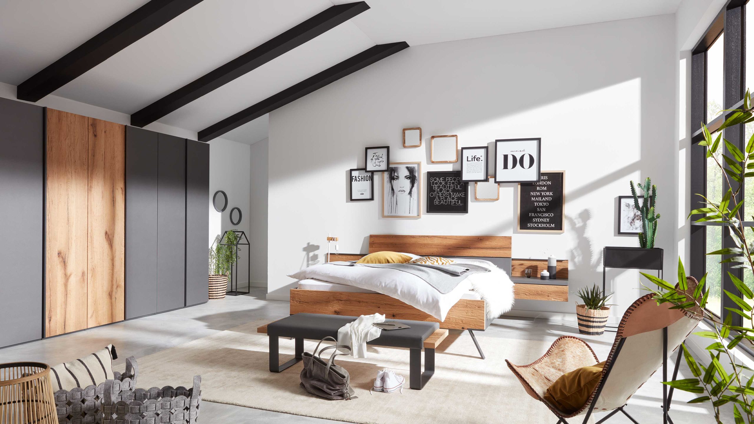 Interliving Schlafzimmer Serie 1025 Komplettzimmer 530001