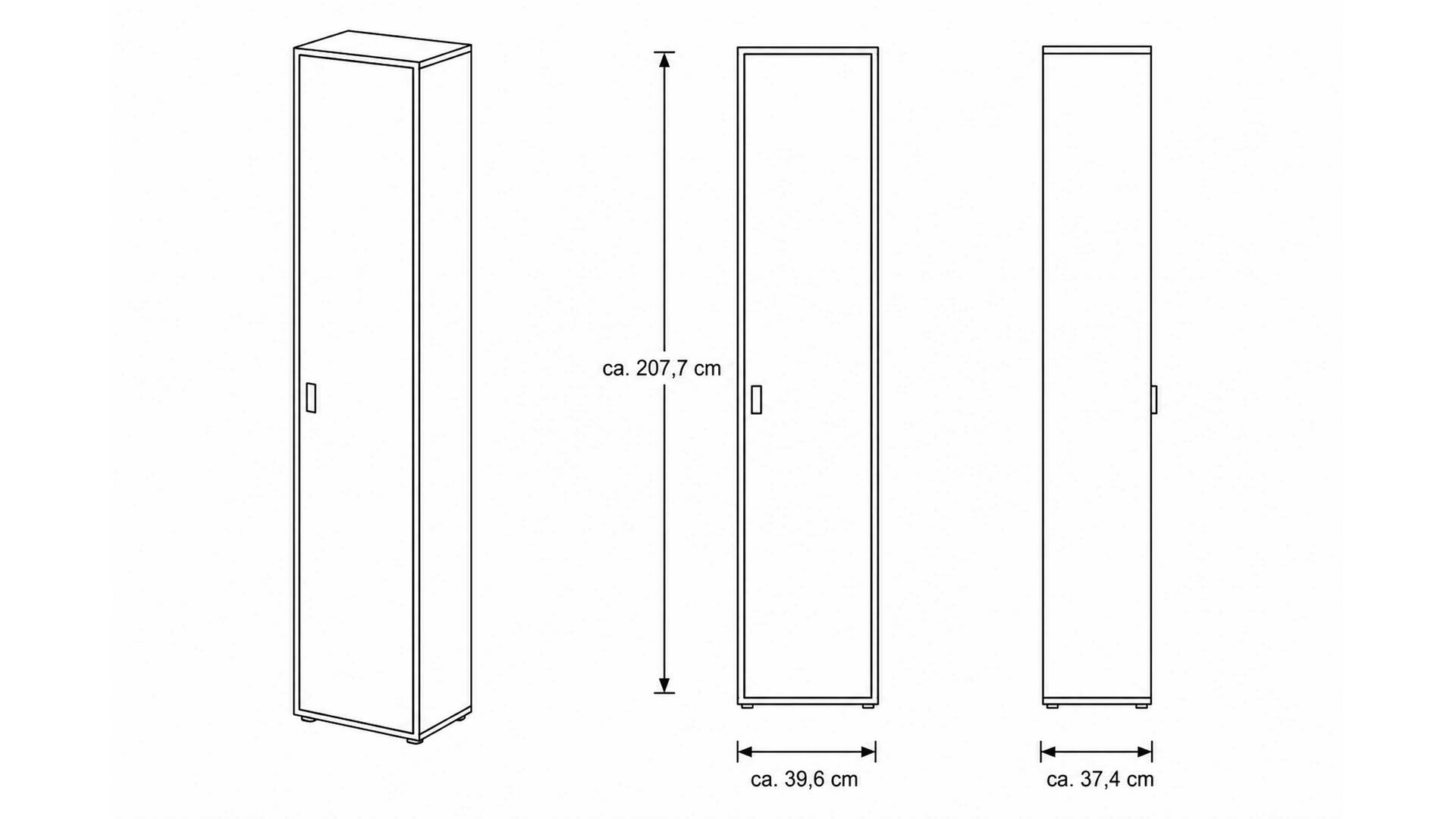 Interliving Wohnzimmer Serie 2024 - Vitrine