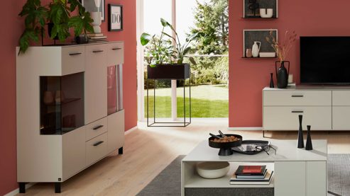 Interliving Wohnzimmer Serie 2030 PLUS - Highboard Interliving Wohnzimmer Serie 2030 PLUS - Highboard