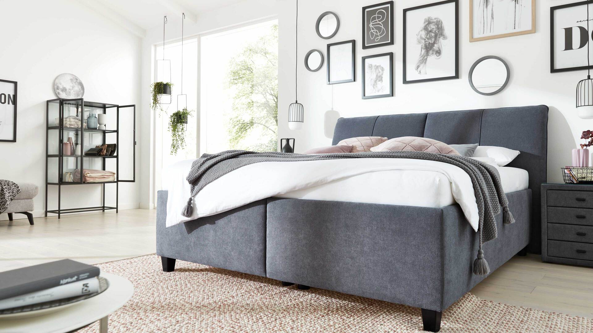 Interliving Bettsystem Serie 1414 - Polsterbett Variante 3