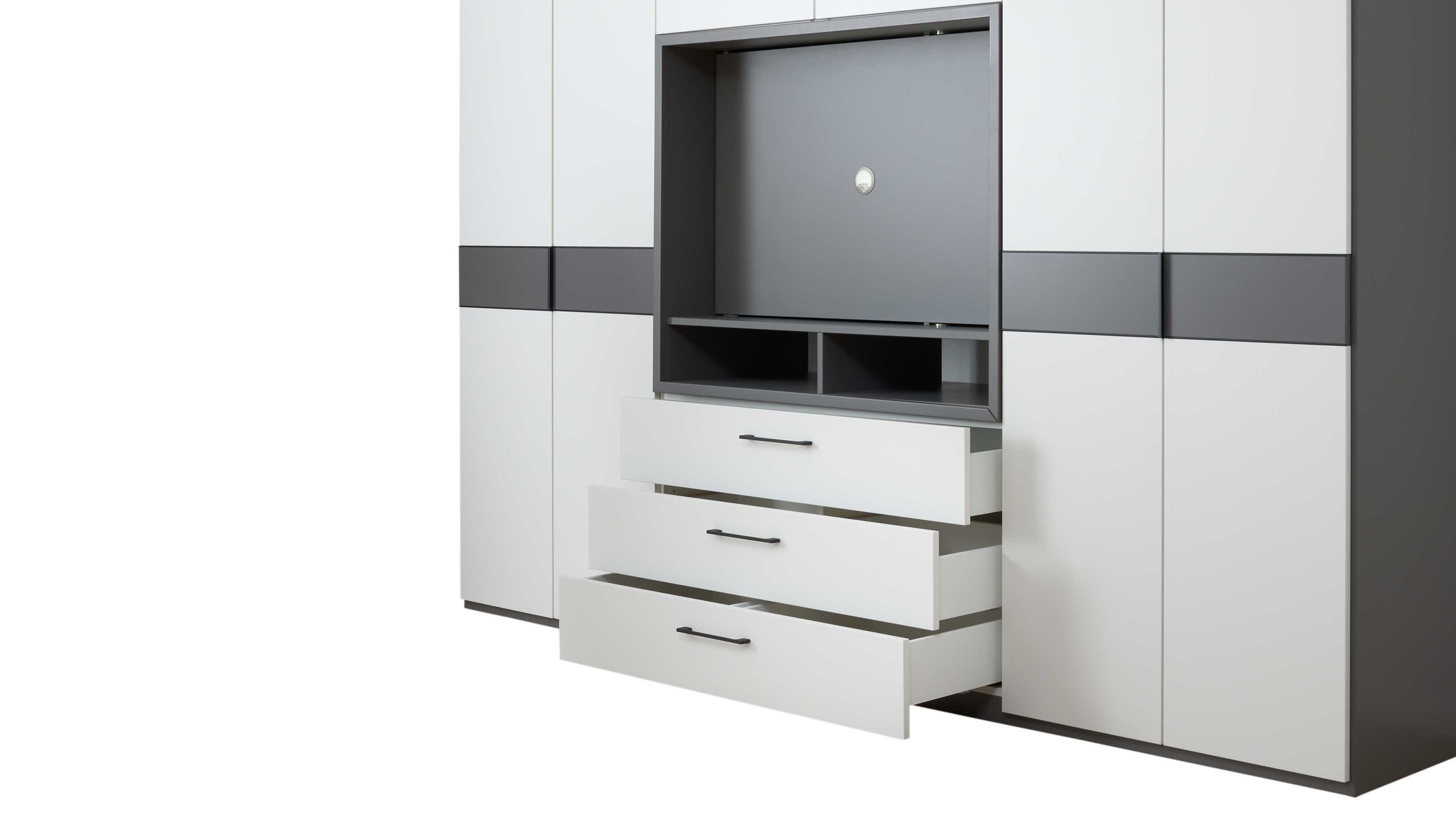 Interliving Kleiderschrank Serie 1207 – Kleidersch