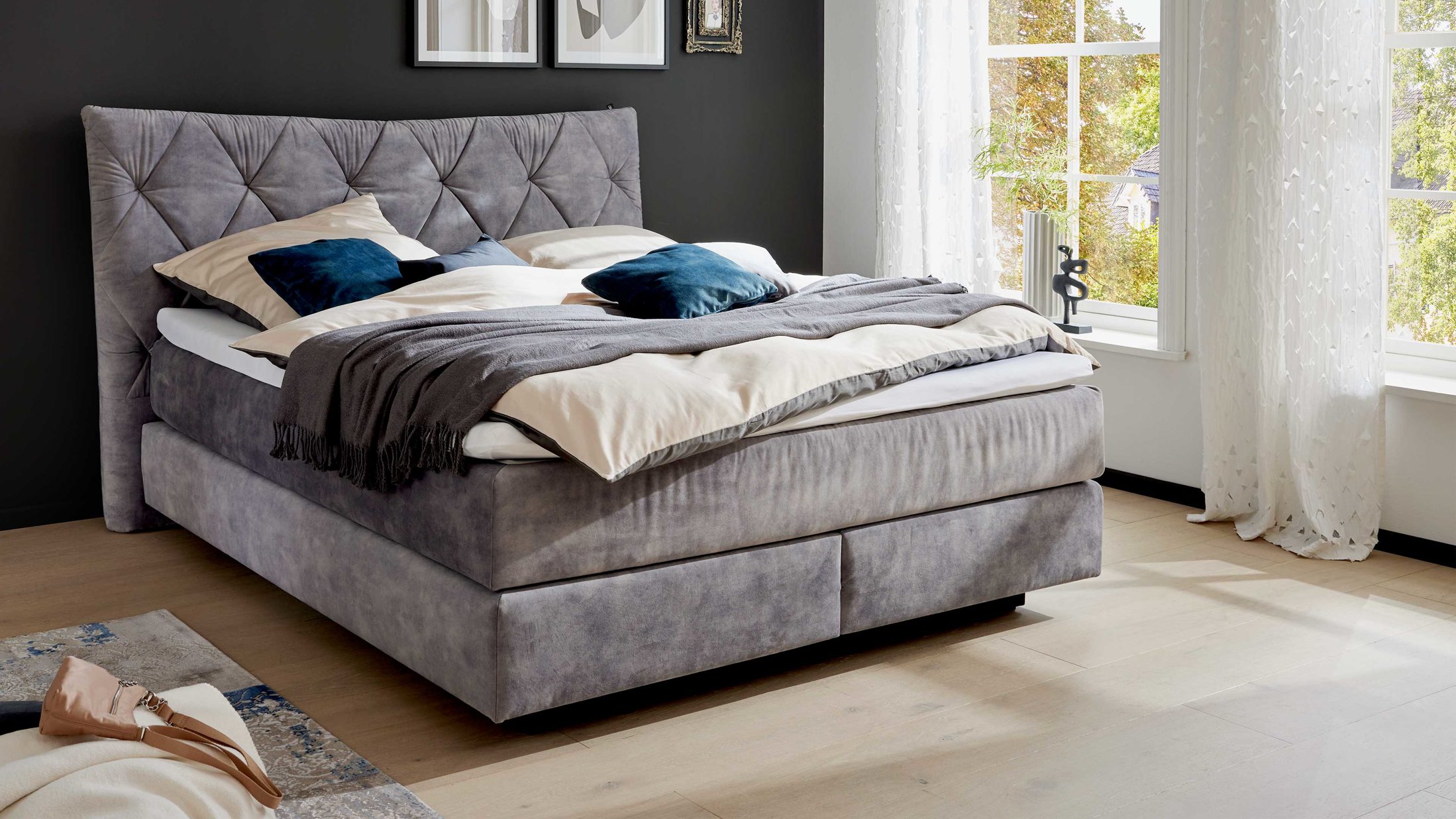 Interliving Boxspringbett Serie 1420 - Boxspringbe