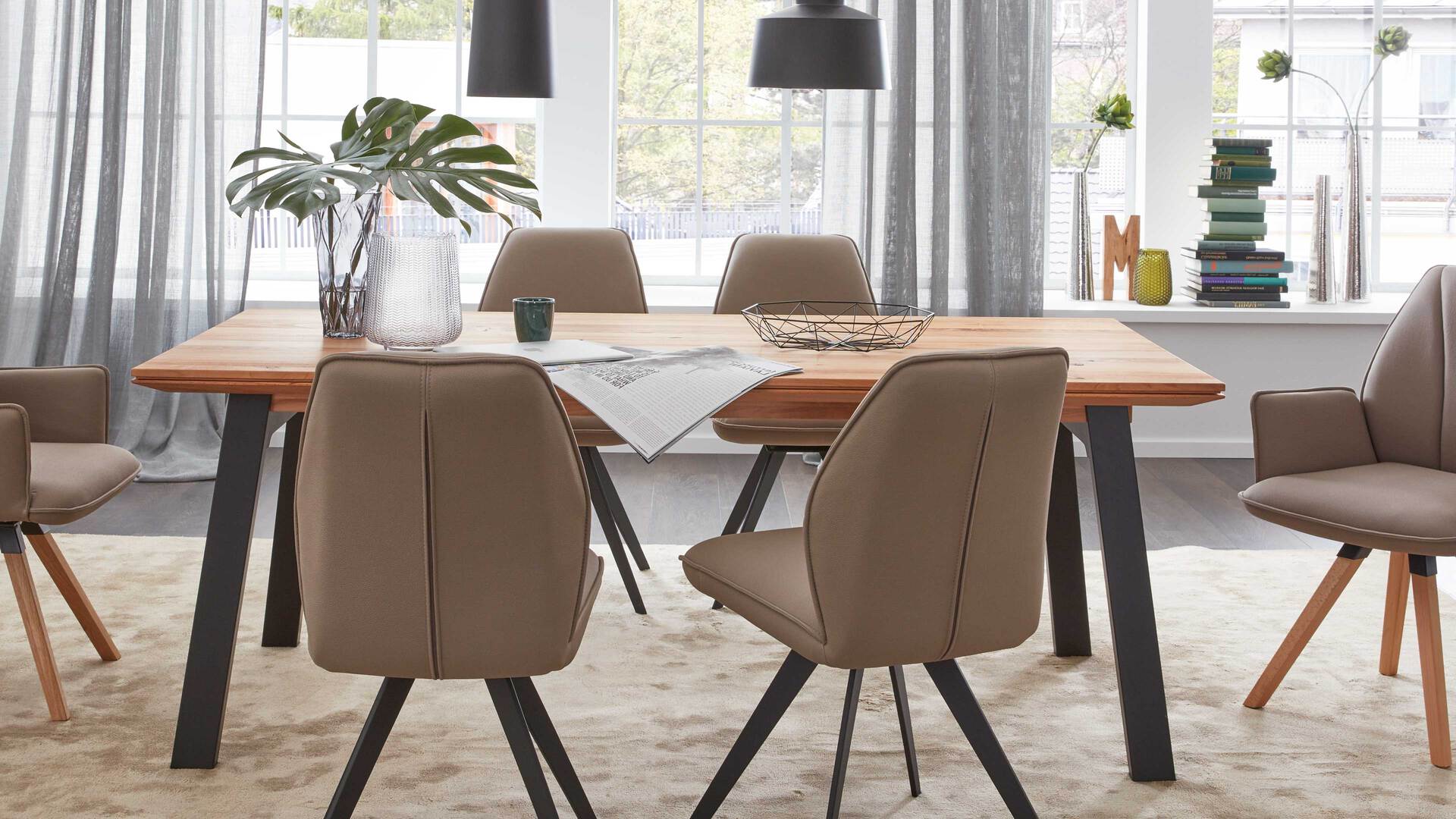 Interliving Esszimmer Serie 5102 Auszugtisch V513