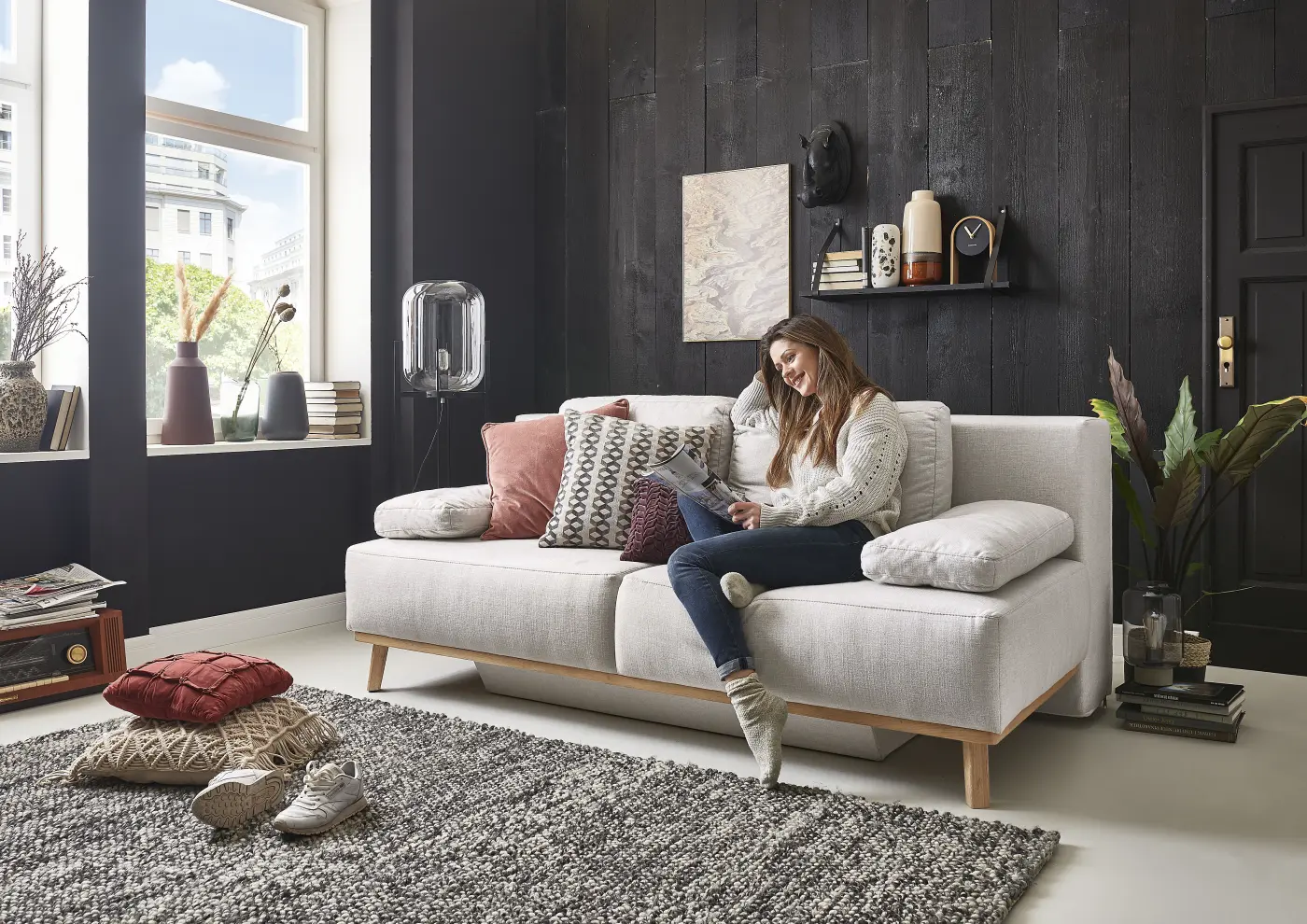 Verwandlungssofa mit Bettfunktion