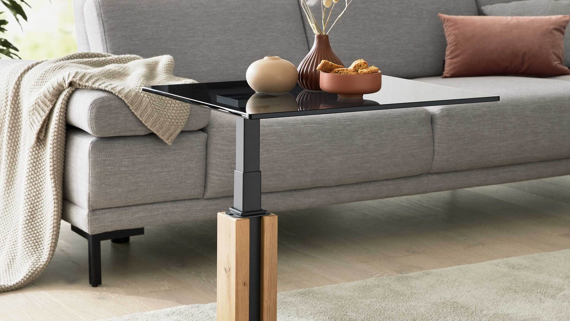 Interliving Couchtisch Serie 6211 - Beistelltisch GPA-EBI