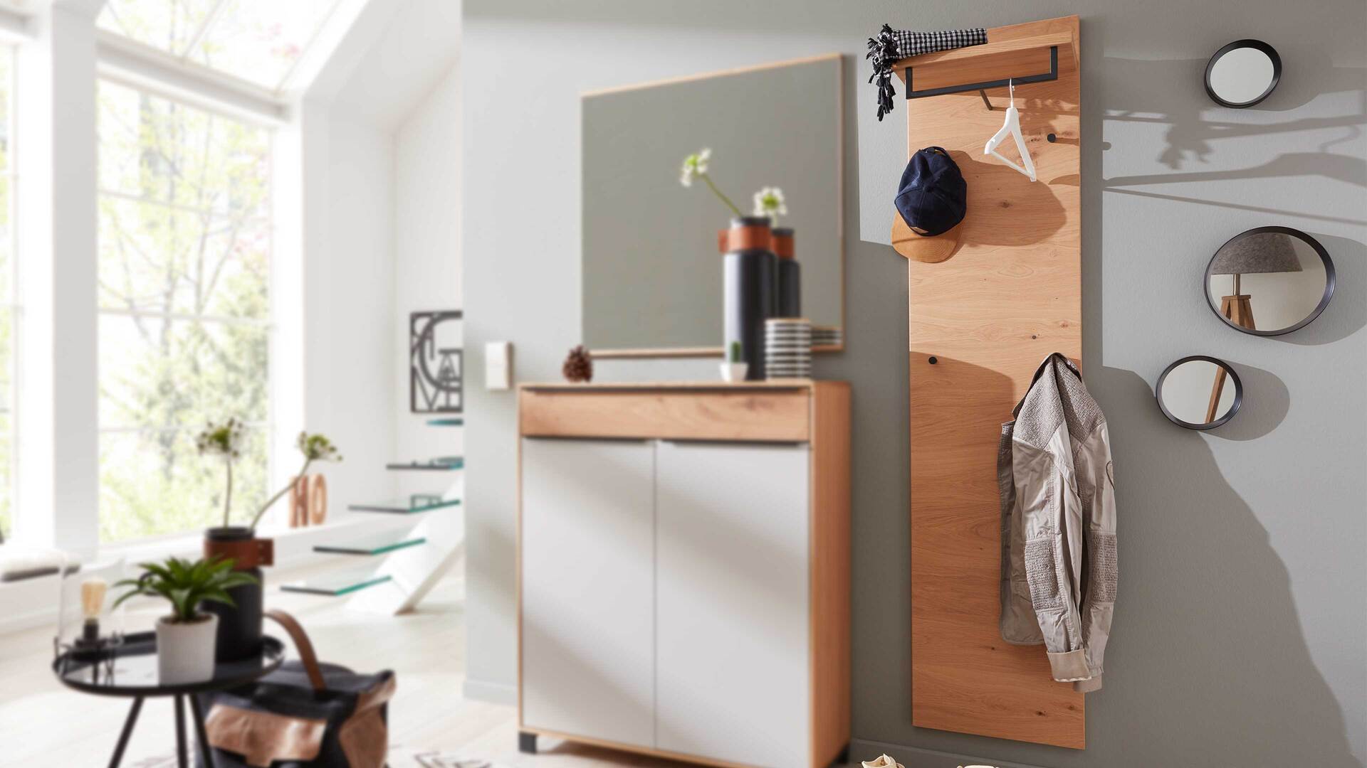 Interliving Garderoben Serie 6005 Wandgarderobe 822