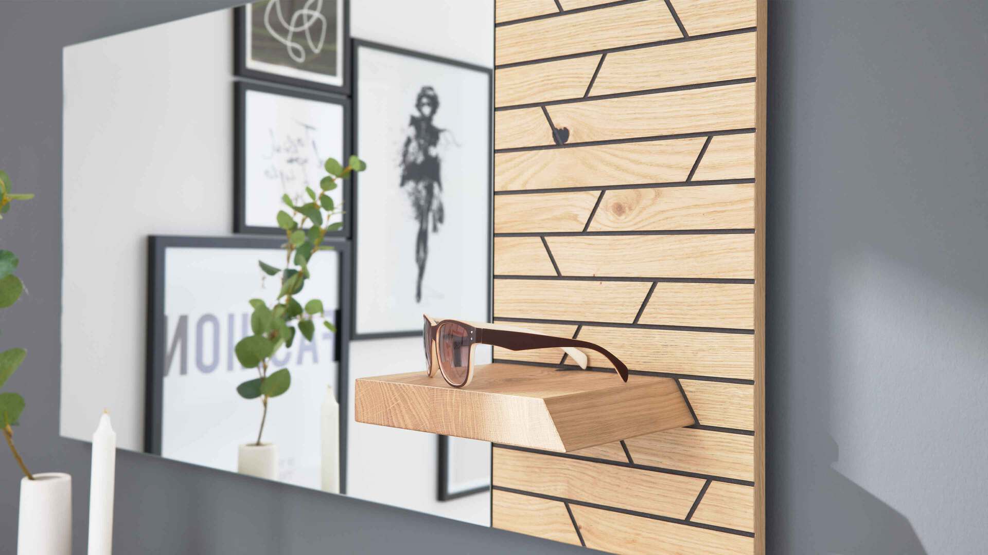 Interliving Garderoben Serie 6011 Wandspiegel 781901-2 Interliving Garderoben Serie 6011 Wandspiegel 781901-2