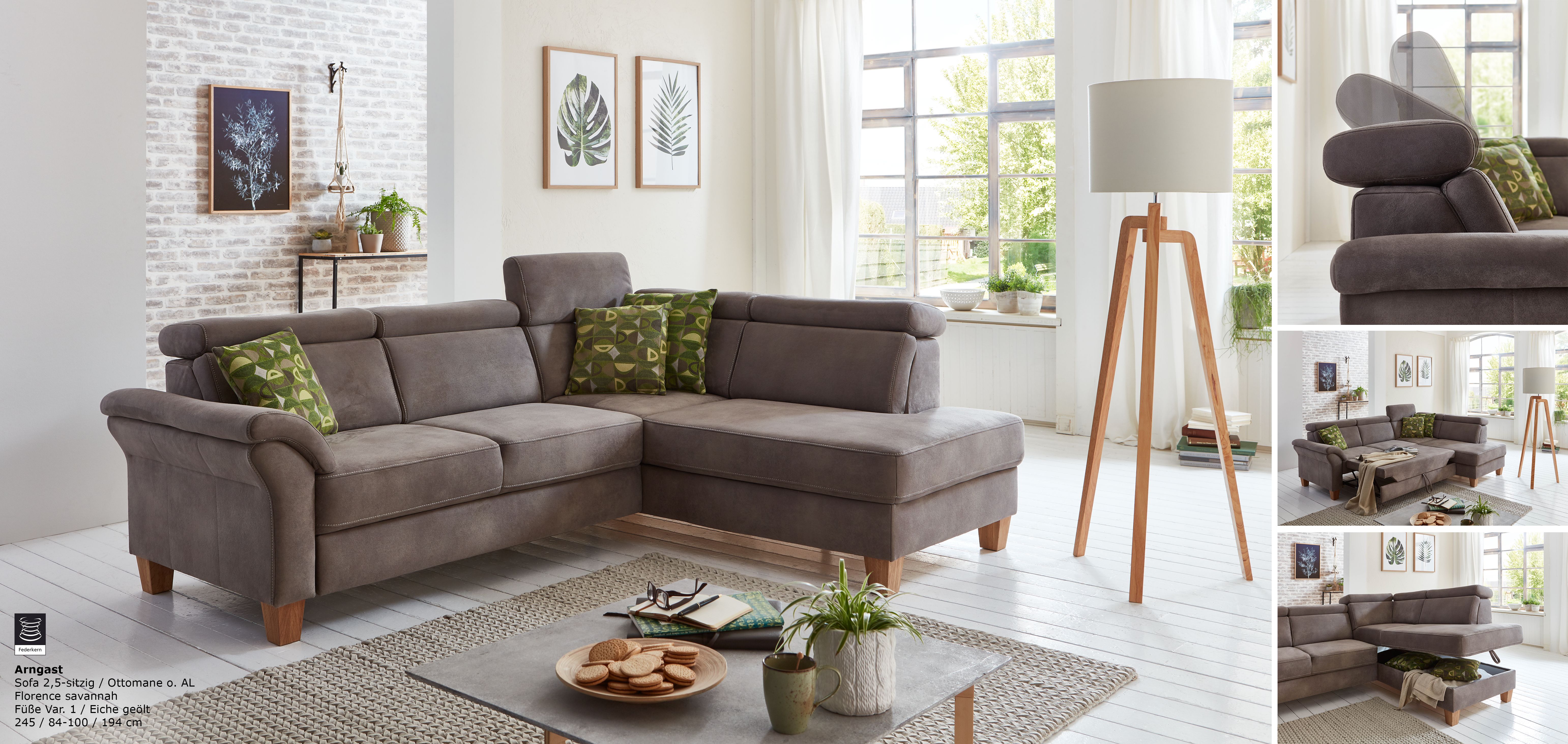 Garnitur – Elegante Kombination in Florenz savanna