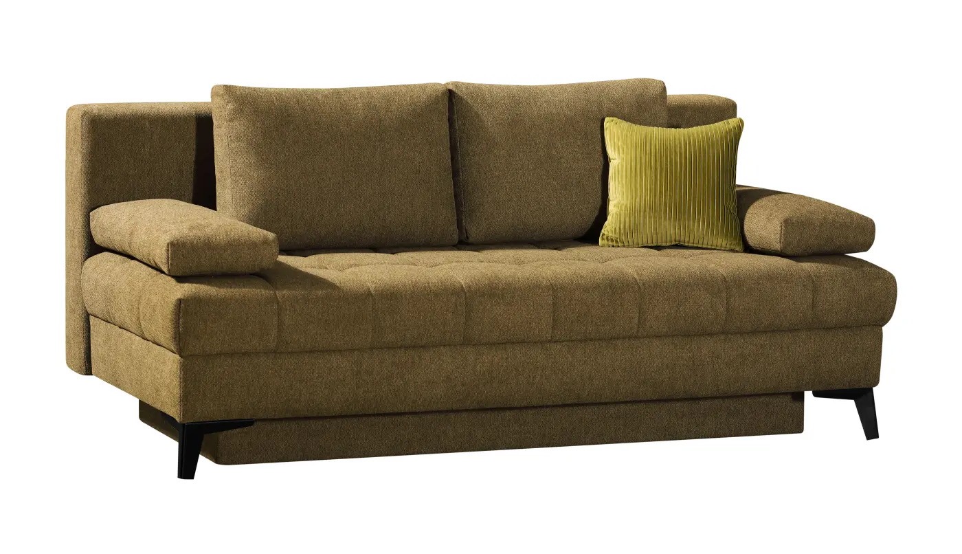 Funktionssofa mit Bettkasten & Schlaffunktion