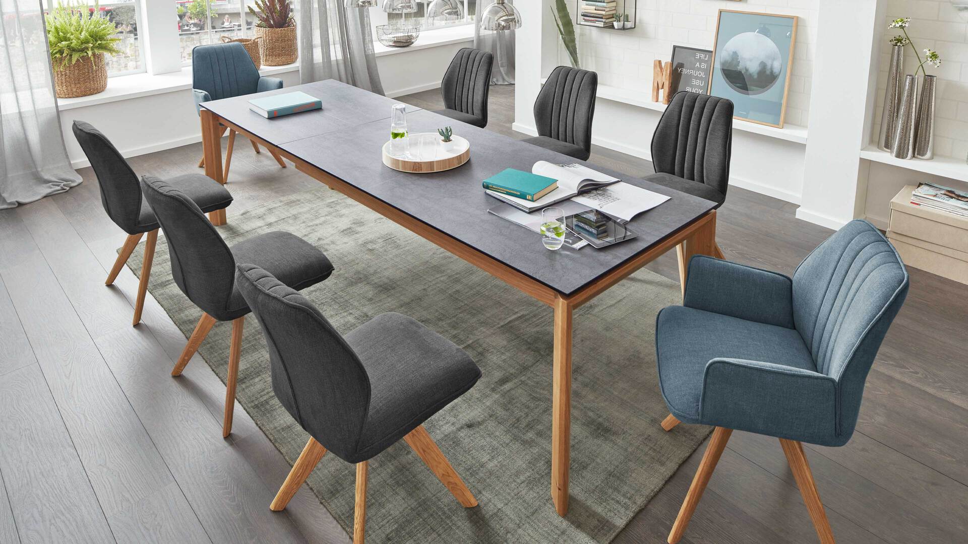 Interliving Esszimmer Serie 5102 Auszugtisch V133