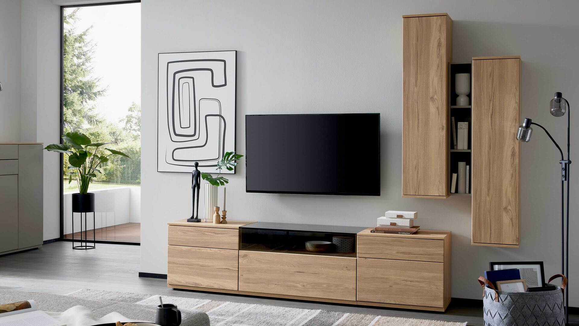 Interliving Wohnzimmer Serie 2031 - Wohnwand