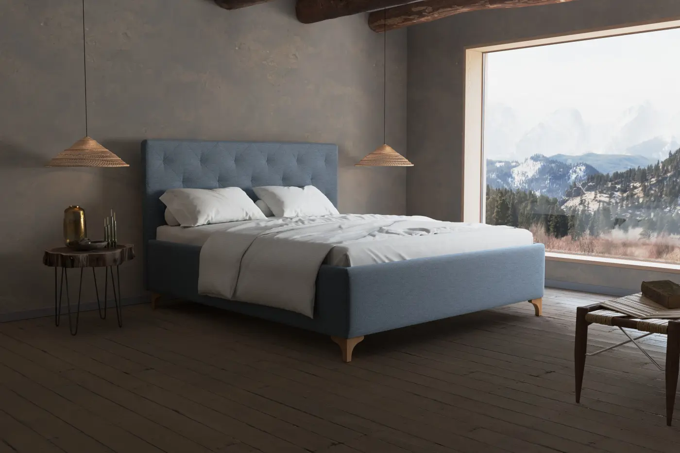 Polsterbett in modernem Design – stilvoller Schlaf