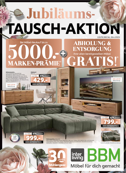 Jubiläums-Tausch-Aktion