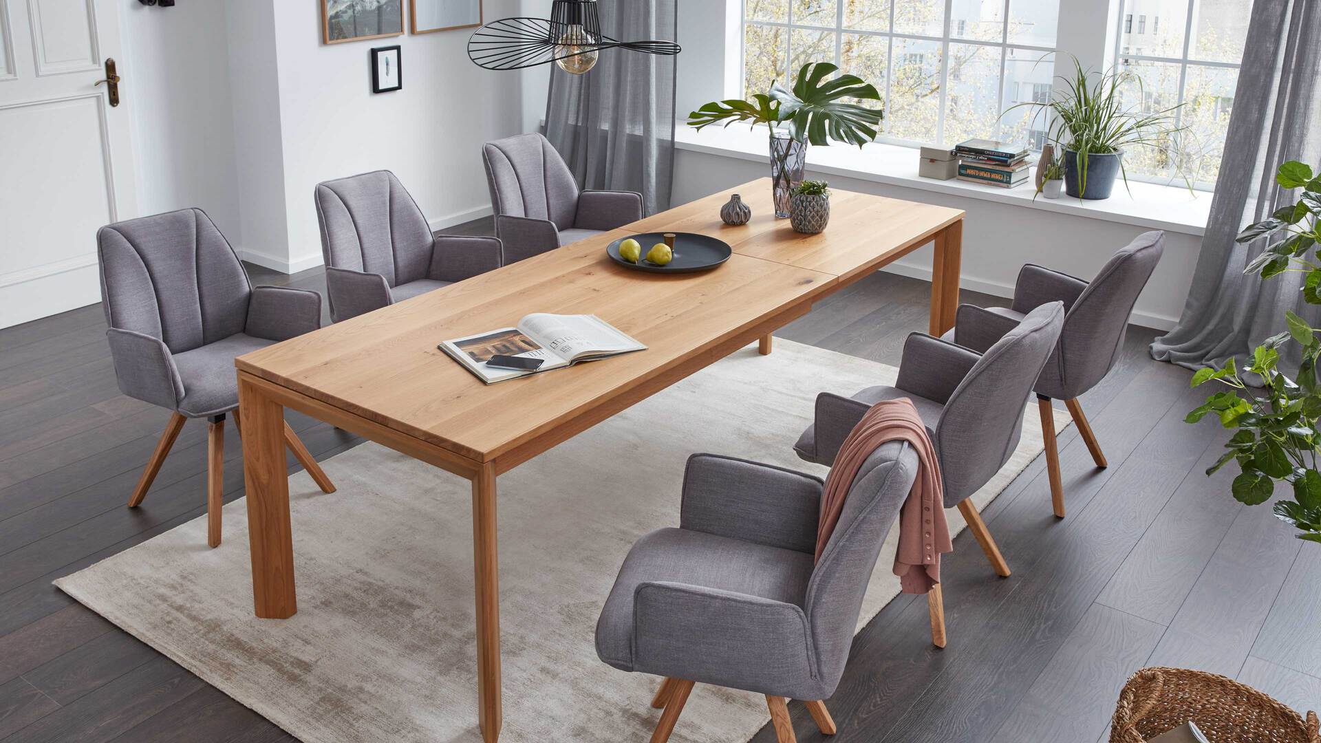 Interliving Esszimmer Serie 5102 Auszugtisch V203