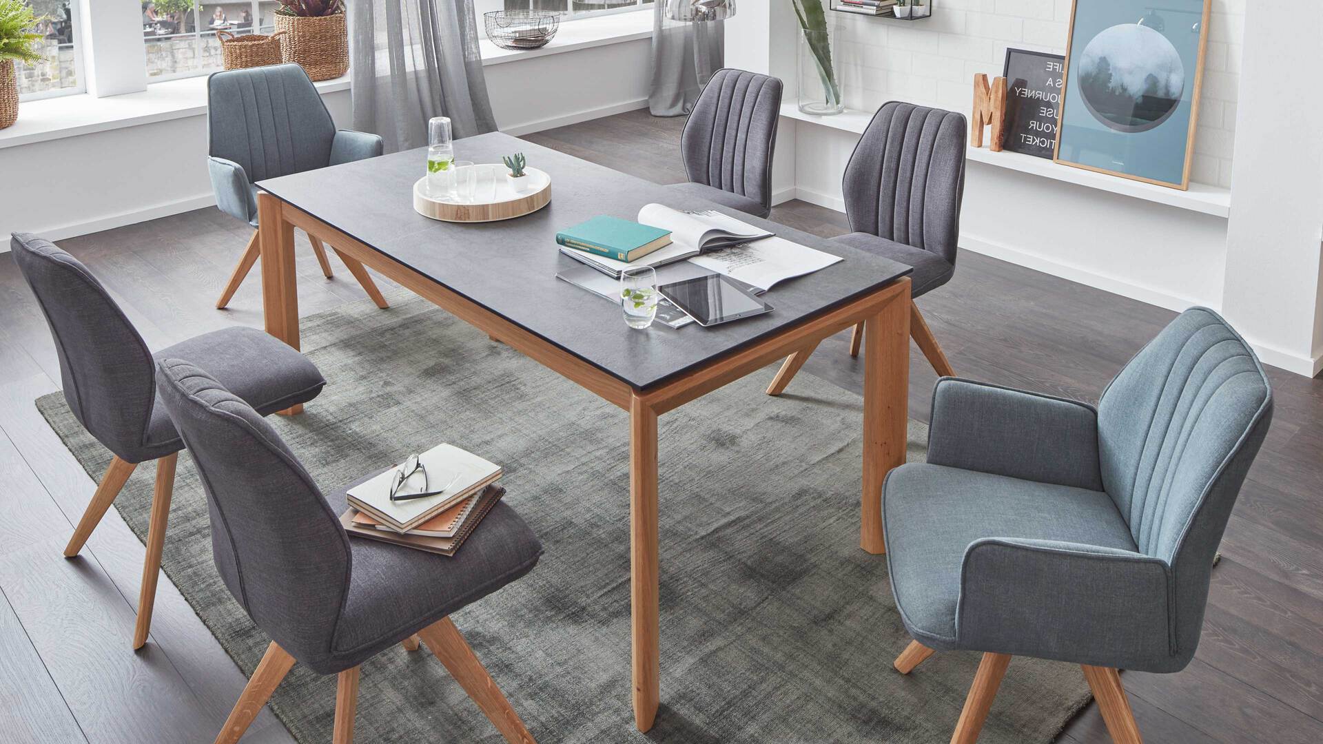 Interliving Esszimmer Serie 5102 Auszugtisch V133