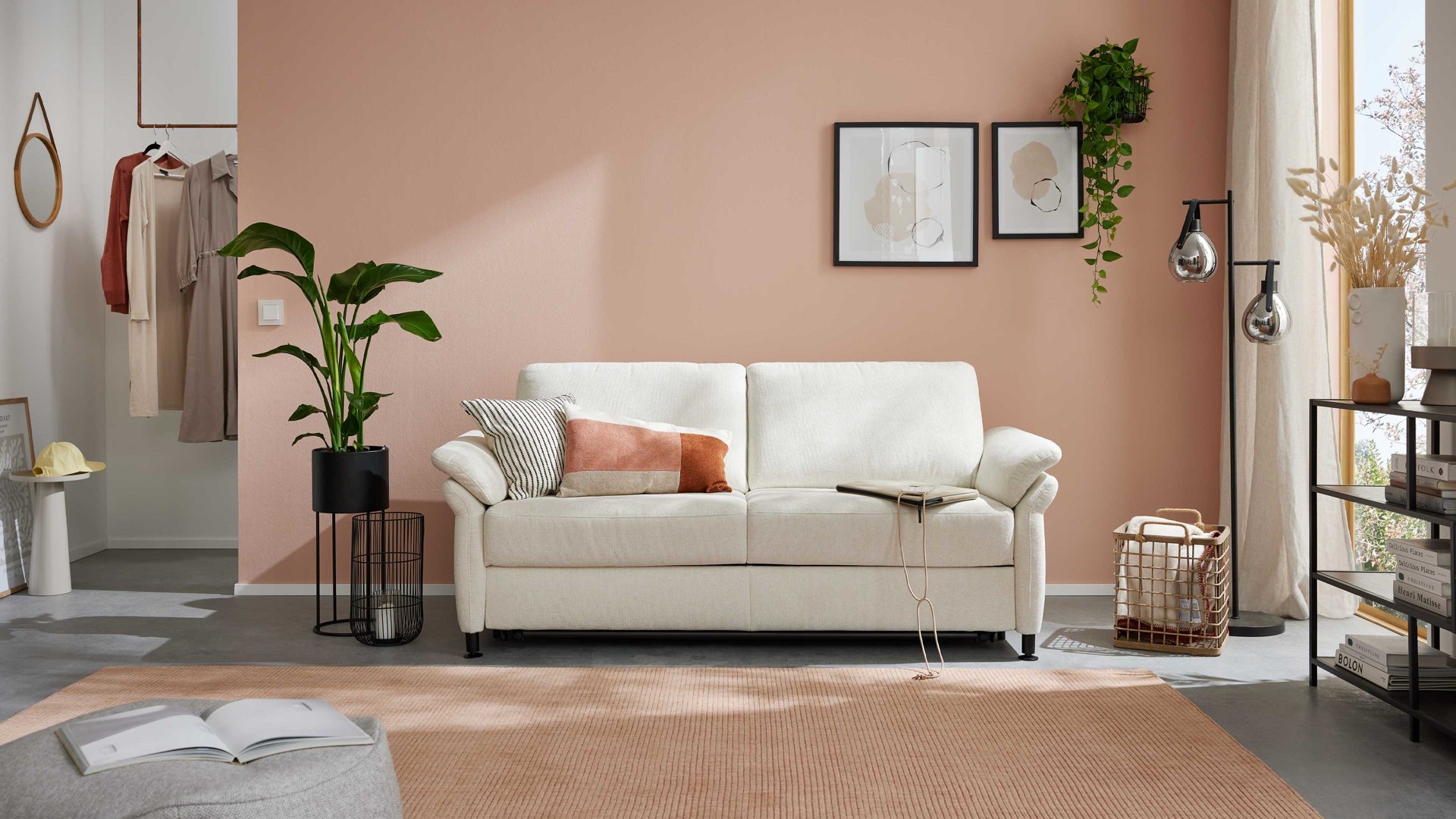 Interliving Schlafsofa Serie 4700