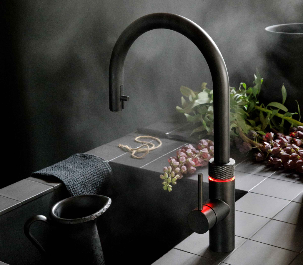 Quooker in Schwarz