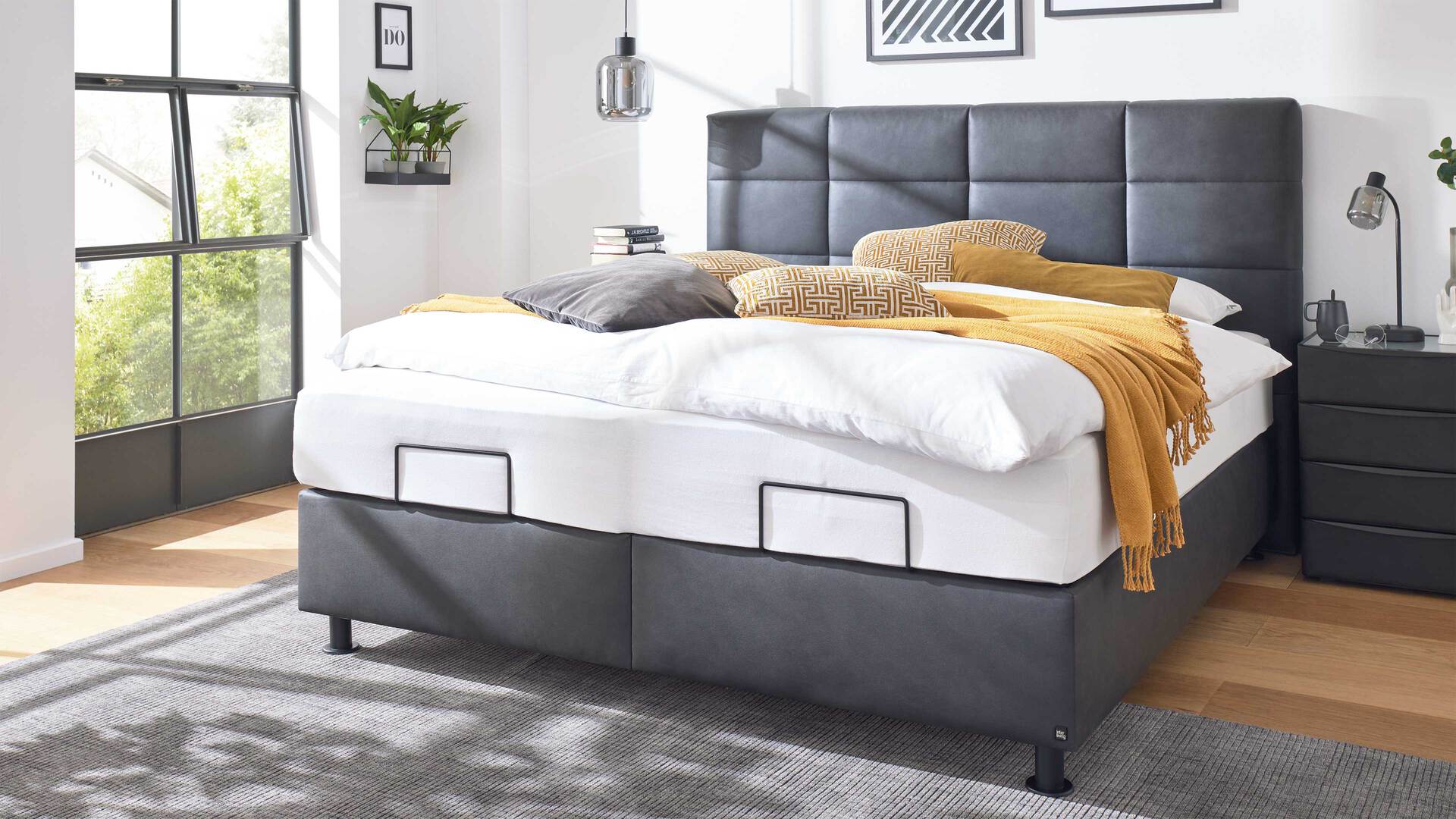 Interliving Boxspringbett Serie 1402 – Motor-Boxspringbett Interliving Boxspringbett Serie 1402 – Motor-Boxspringbett