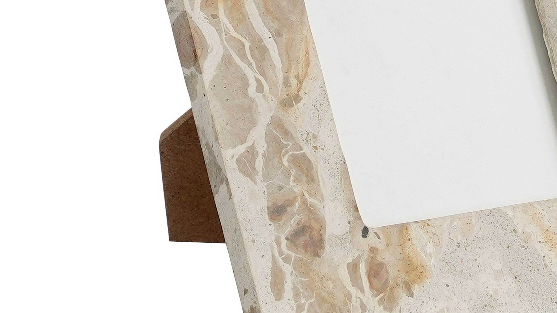 Bilderrahmen Finnos beige marmorierter Marmor