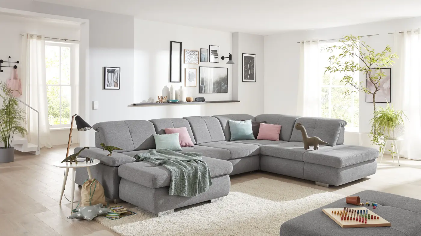 Wohnlandschaft - Stilvoller Komfort in modernem De