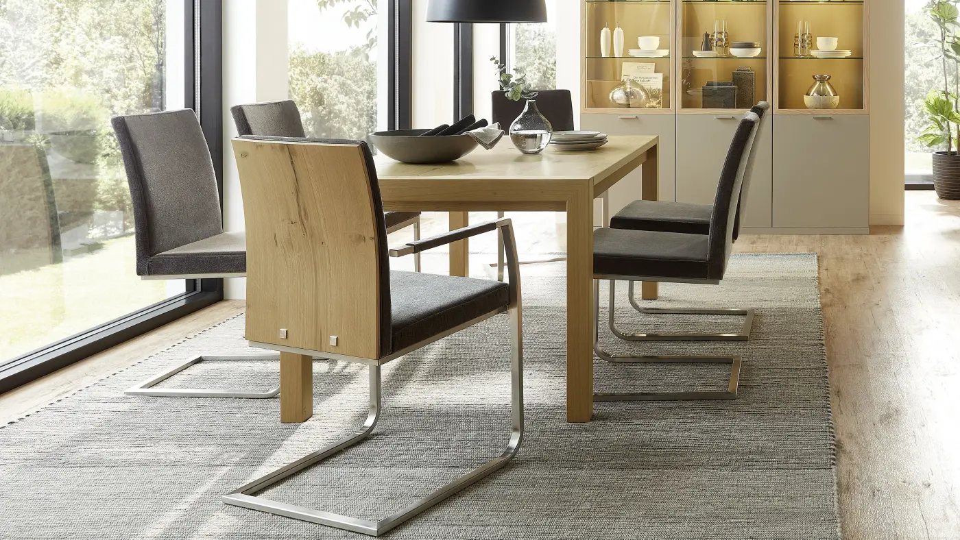 Esstisch Asteiche furniert