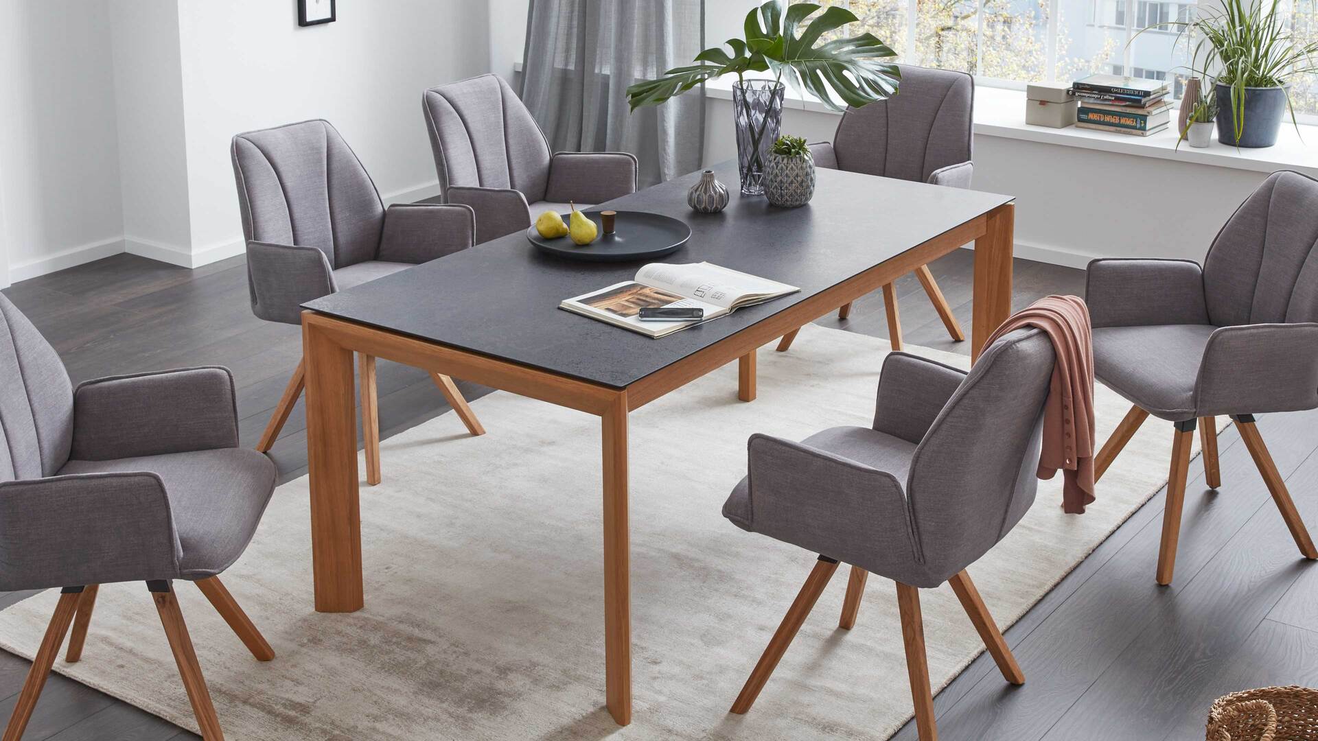 Interliving Esszimmer Serie 5102 Auszugtisch V133