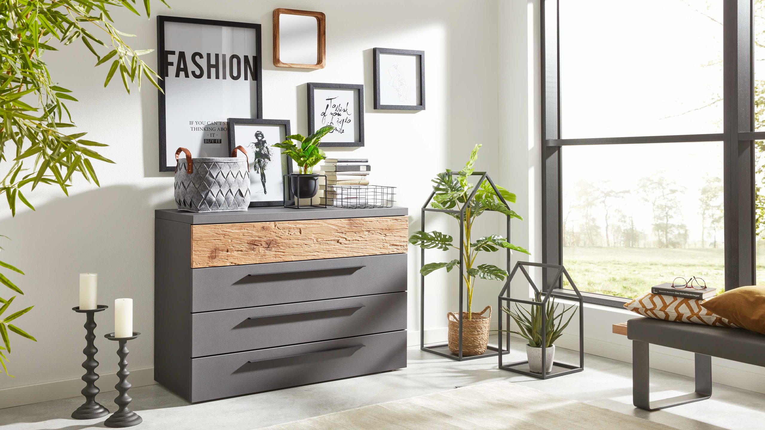 Interliving Schlafzimmer Serie 1025 Schubladenkommode 530091