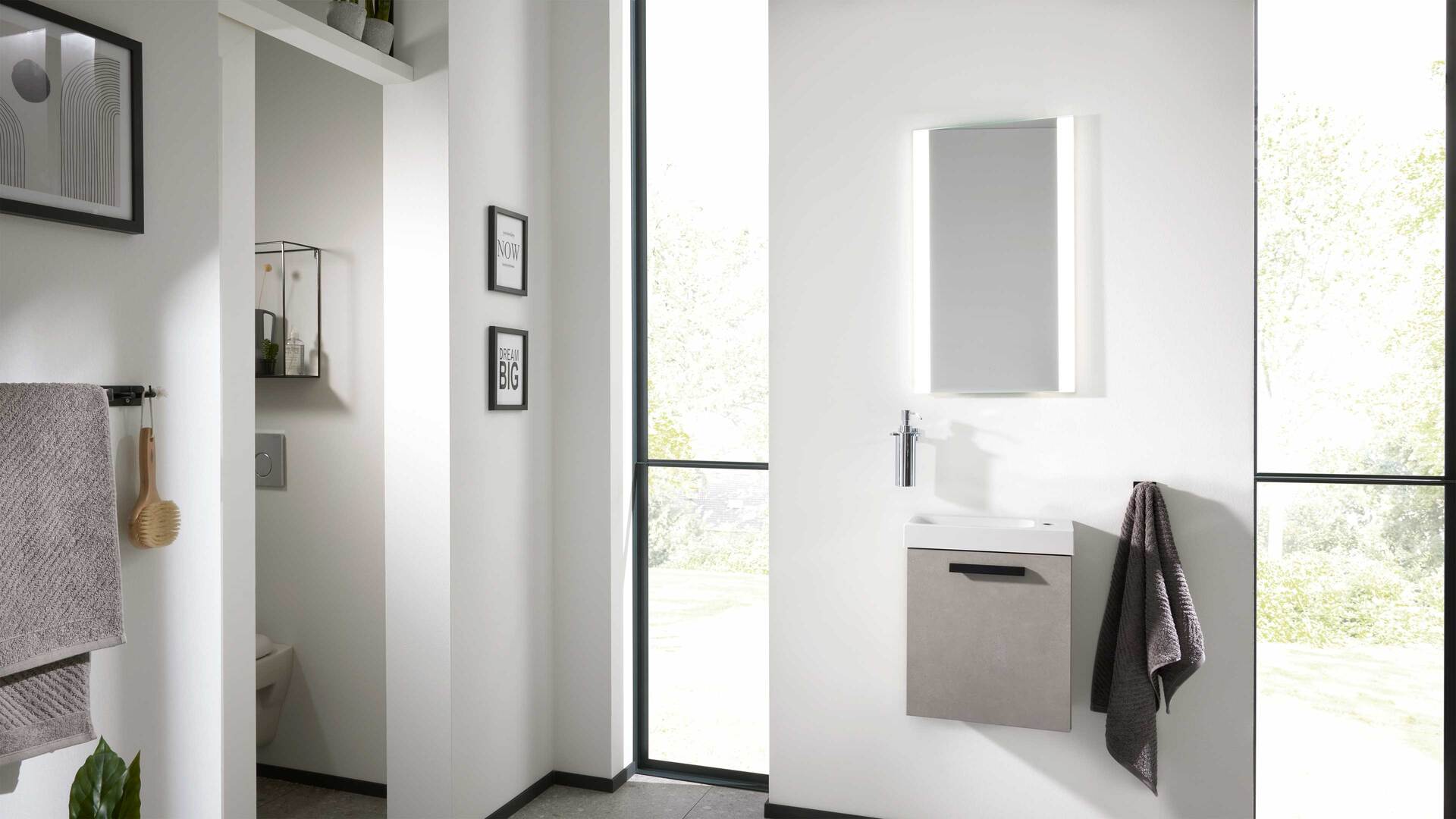 Interliving Bad Serie 7842 - Gäste WC-Kombination