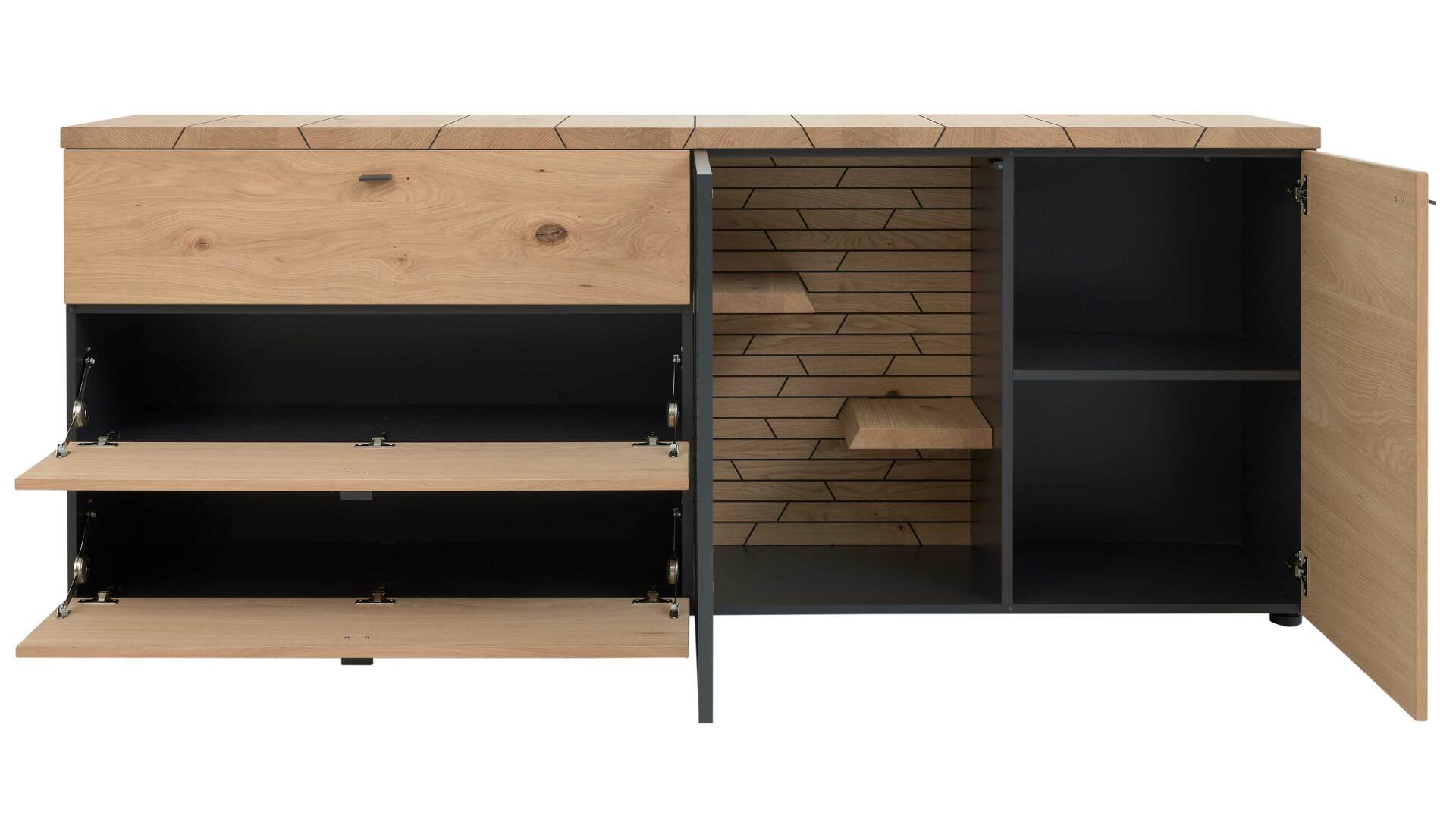 Interliving Wohnzimmer Serie 2108 - Sideboard 780104-32 Interliving Wohnzimmer Serie 2108 - Sideboard 780104-32
