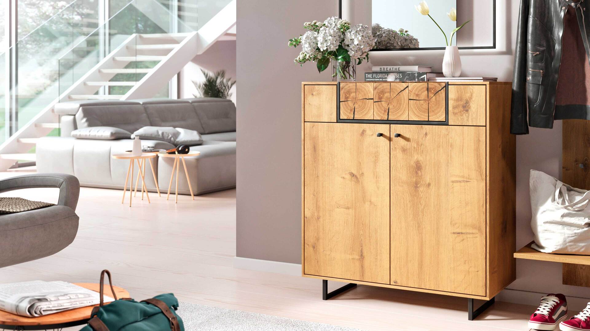 Interliving Garderoben Serie 6006 Highboard 621803 Interliving Garderoben Serie 6006 Highboard 621803