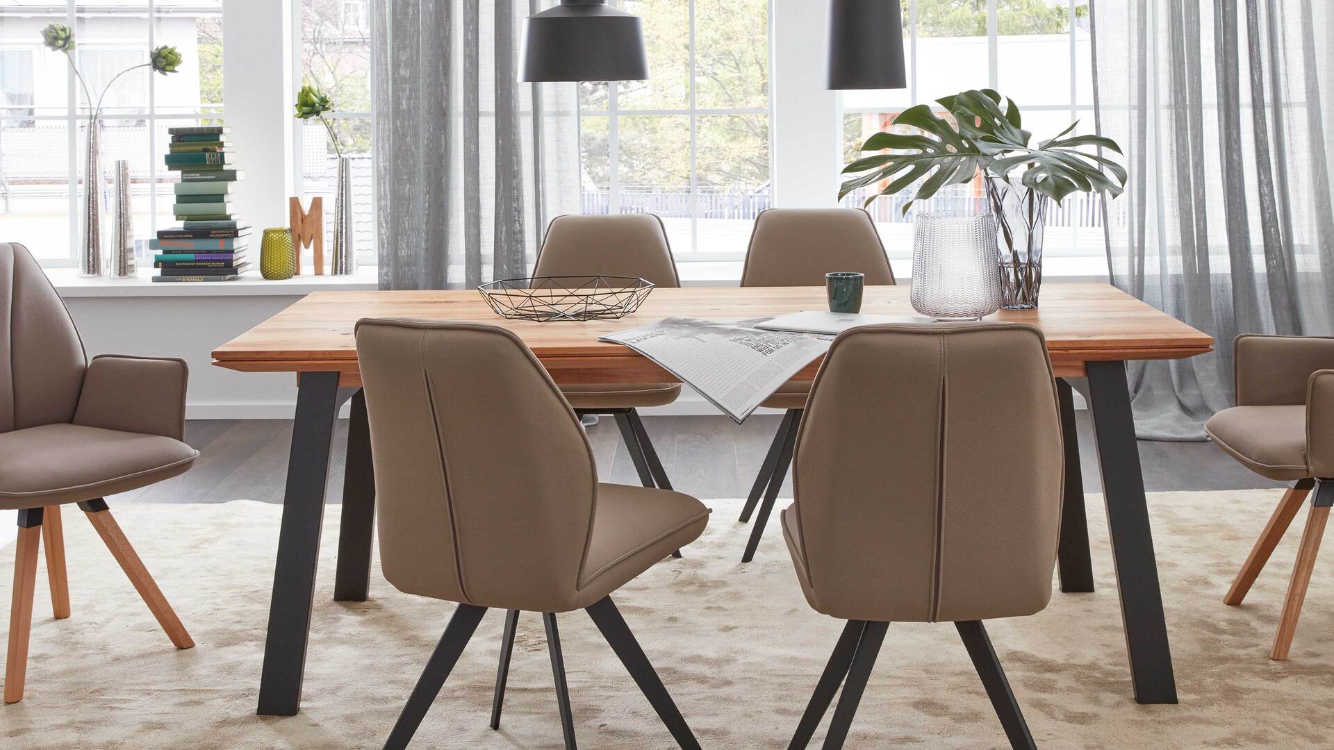 Interliving Esszimmer Serie 5102 Auszugtisch V513